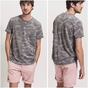 IKKS Bermuda Relaxed Chino Roll Cuff Golf Shorts Rose / Pink Size 33 NWT